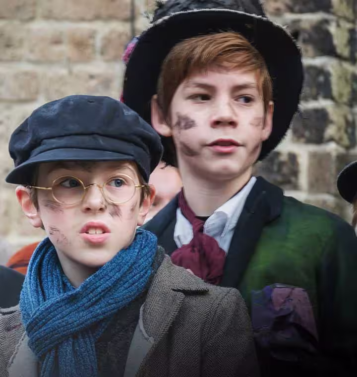 Boys-with-a-christmas-carol-clothing